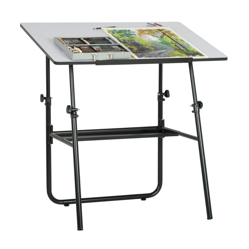 Table à dessin réglable en hauteur Ultima, Noir