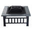 Kistler Square Steel Wood Burning Fire Pit