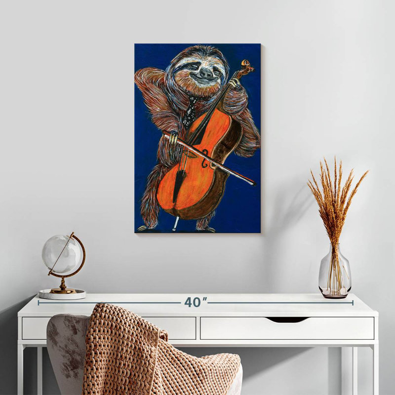 Brampt Slow Yo Ma, 24" H x 16" W