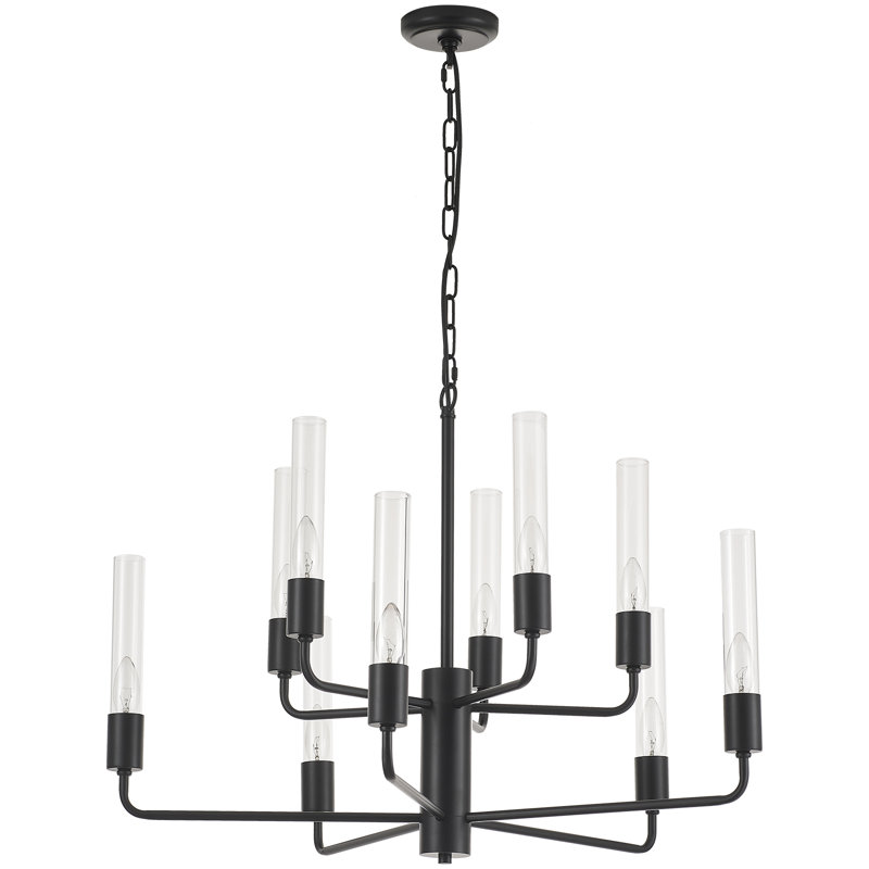 Lustre à intensité variable 10 lumières Musfira