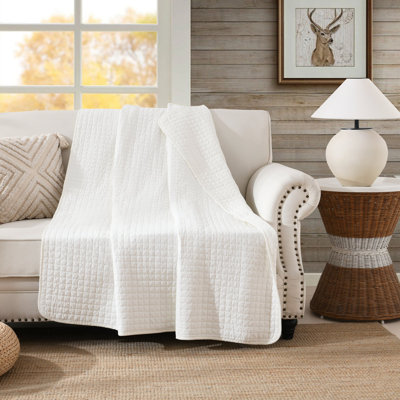 CTthrow Quit Quilted Throw Blanket
