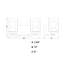 Luminaire de meuble-lavabo de salle de bain transitionnel Hitchin, abat-jour cylindrique, à intensité variable, compatible avec DEL, applique murale réversible sur miroir en acier-1839111525-1839111530-1839111528