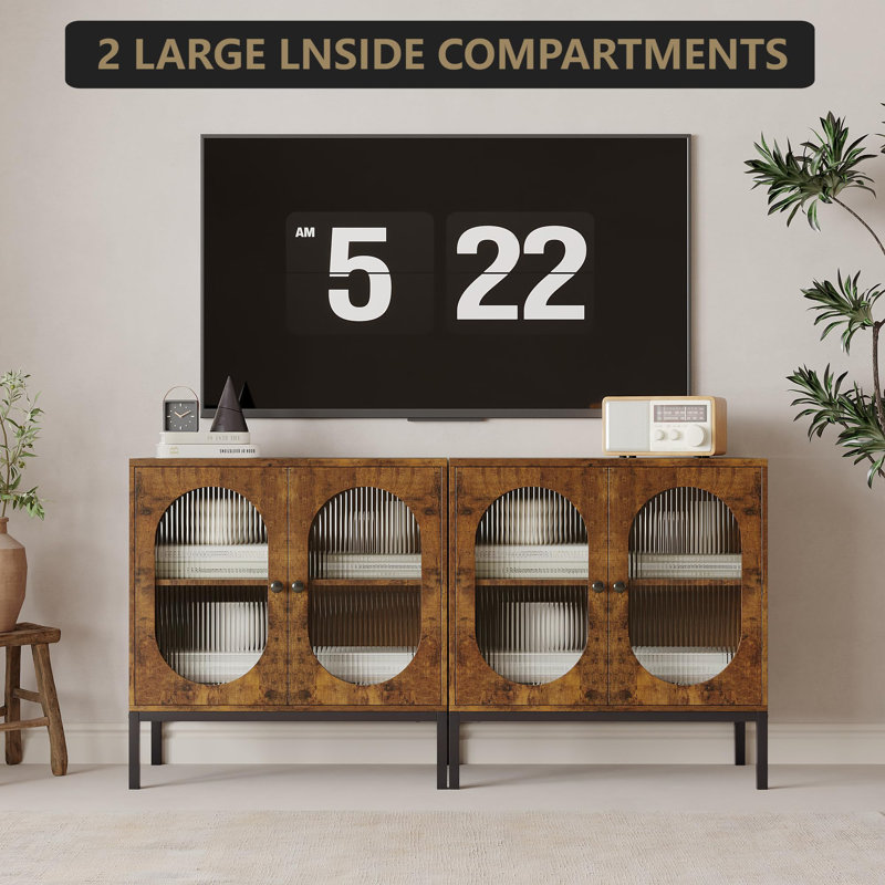 80.1cm Sideboard, Brown