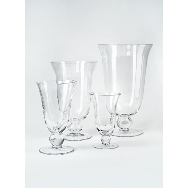 Vase de table Odette, H 9,75 po x l 6 po x P 6 po