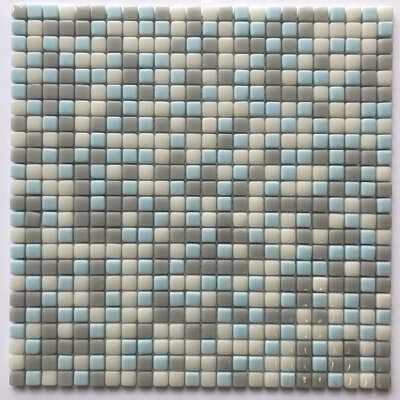 Sicily 0.5" x 0.5" Glass Grid Mosaic Wall & Floor Tile