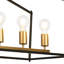 Jacinta 8- Light 55.1’’ Modern Geometric Kitchen Island Pendant Light