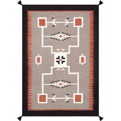 Oriental Area Rug in Mocha