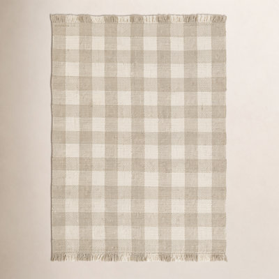 Cosette Hand-Woven Plaid Rug