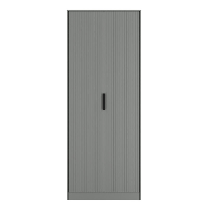 Takirra Double Wardrobe, Grey