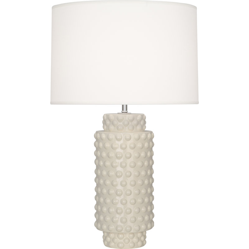 Dolly Table Lamp, 21.5" H x 15" W x 15" D, Egg Blue
