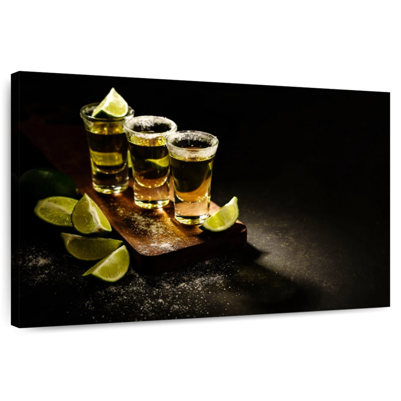 Yarlin Tequila Shots, 8" H x 12" W