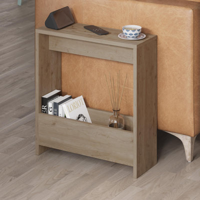 Beeler Modern Slim Compact Side Table