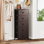 Ojaswi 5-Drawer Dresser with Wood Top, Fabric Chest of drawers, Bedroom dresser
