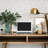 Geometric Triangle Pattern Embossed Wallpaper-142728507
