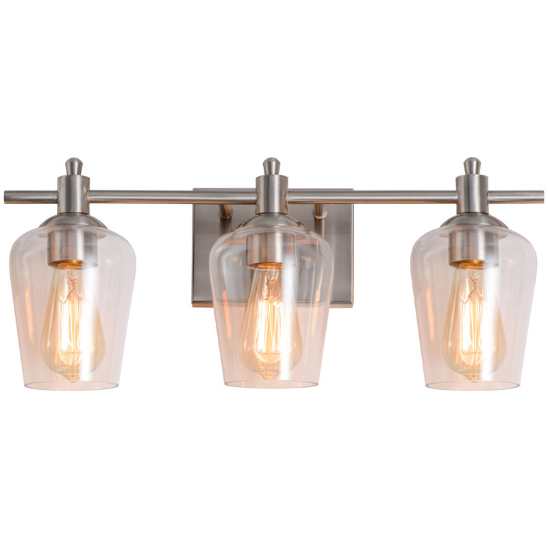 Abbighail 3 - Light Dimmable Vanity Light, Brushed Nickel