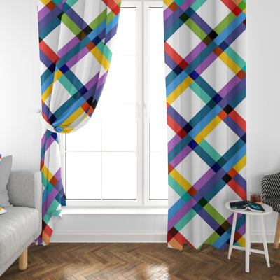 Paire de rideaux obscurcissant en polyester Dillinger