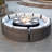 12 - Person Patio Conversation Set with Cushions