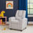 Chase Kids Recliner Wooly Gray-114651390