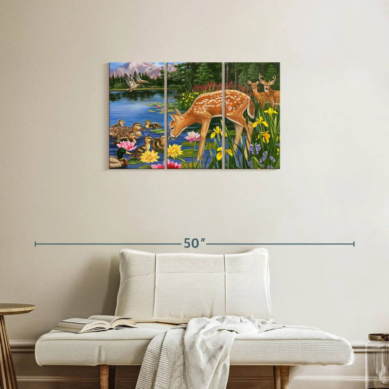 Making New Friends, 20" H x 33" W