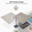 304cm X 396cm Rectangular Cantilever Parasol-2084899051