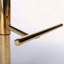 Tabouret de bar pivotant à hauteur réglable avec revêtement en polyuréthane, ensemble de 2-1977289111