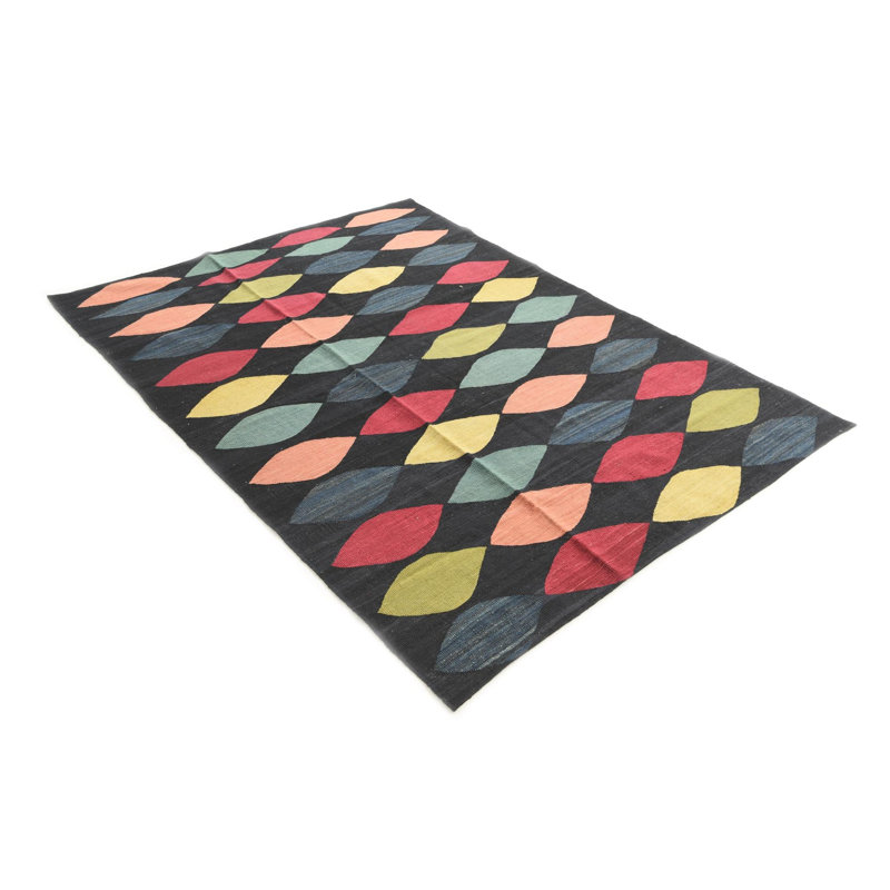 Tapis noir Otero