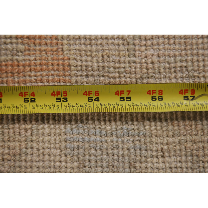Floral Oushak Vegetable Dye Area Rug