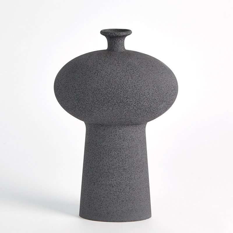Folk Handcrafted Earthenware Table Vase