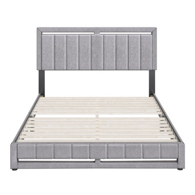 Base de lit tapissier Senata Linen