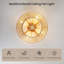 Ventilateur de plafond 20 po avec luminaire Artelia
