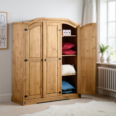 Androula 3 Door Wardrobe