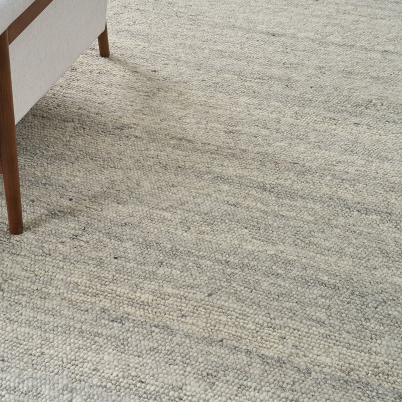 Nourison Alanna Farmhouse Indoor Rug, Rectangle 7'9'' x 9'7'', Light Gray