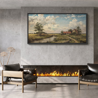 Impression sur toile encadrée Serene