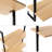 Honoria Classic Industrial 3-Shelf Wood Wall-Mounted Open Ladder Bookcase with Metal Frame-1931694178