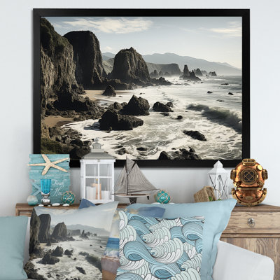«Aliceyn Beach Cliffhanger», impression sur toile