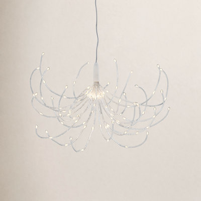 Warm White LED Starburst Hanging Light
