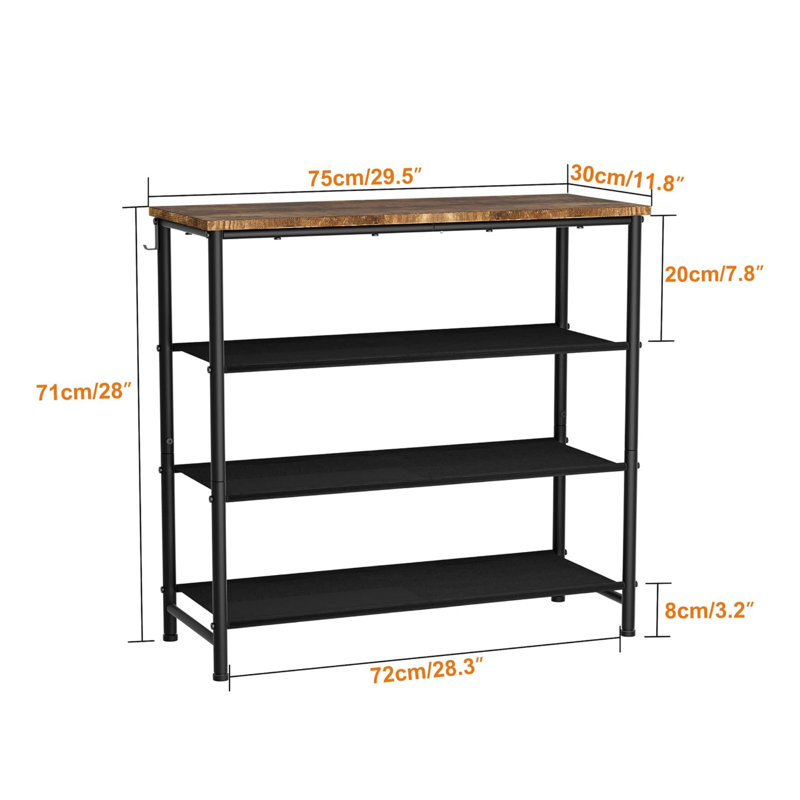 12 Pair Shoe Rack