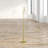 Jonathon 61'' Antique Brass Task Floor Lamp
