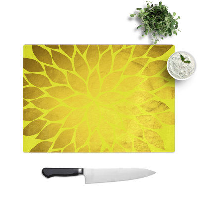 Abstract Leaves No.2 Chopping Board