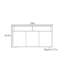 Buffet simple et moderne de style italien