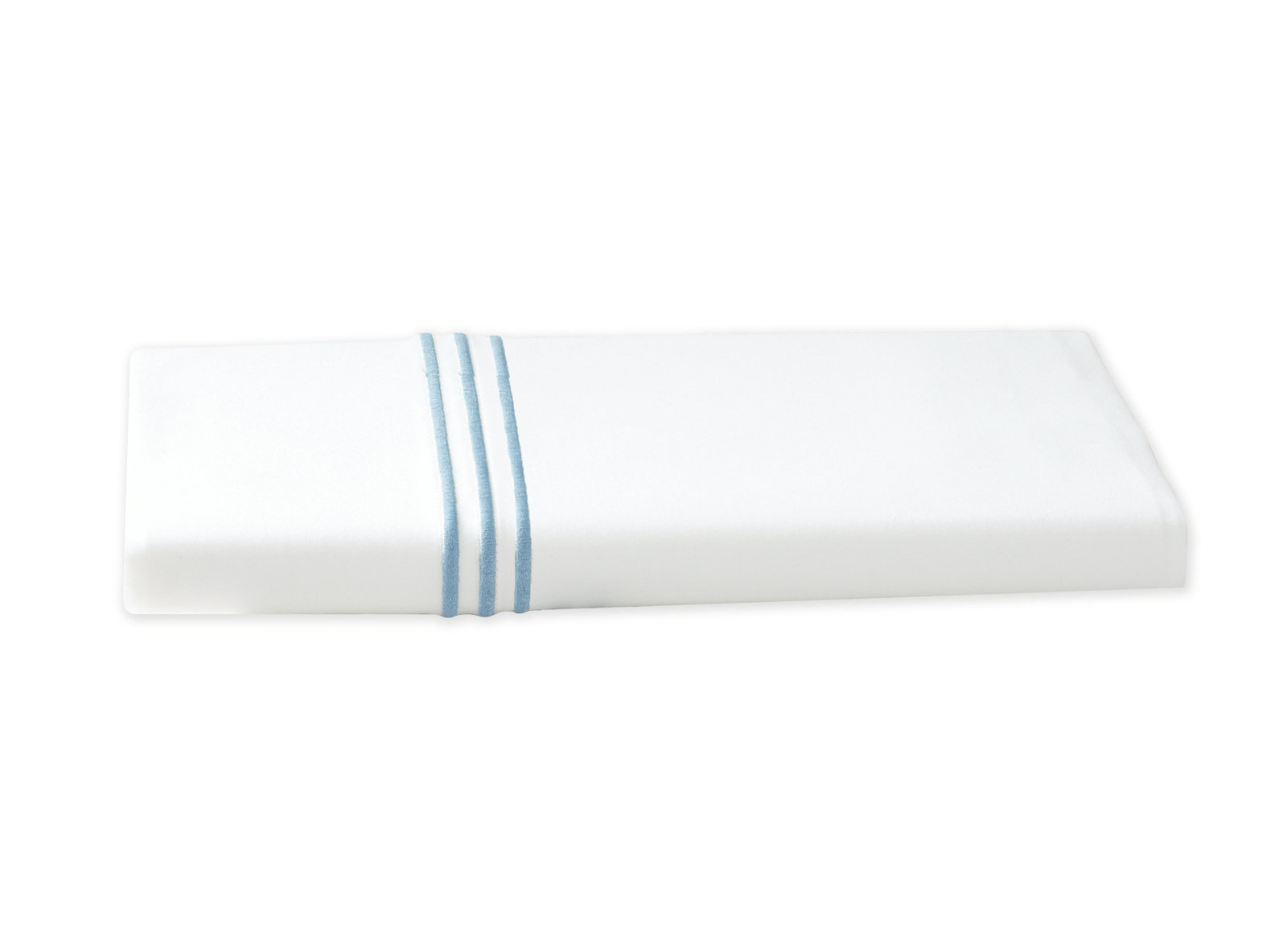 Ravana Pima Cotton Flat Sheet, King Flat Sheet, Blue
