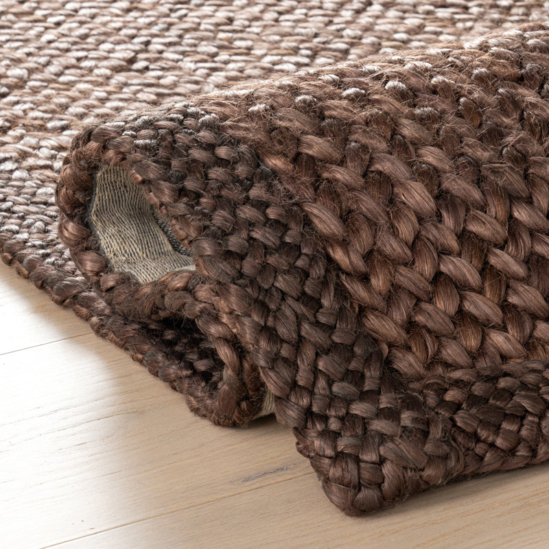 Thale Textured Handmade Jute Rug, Rectangle 8'6" x 11'6"