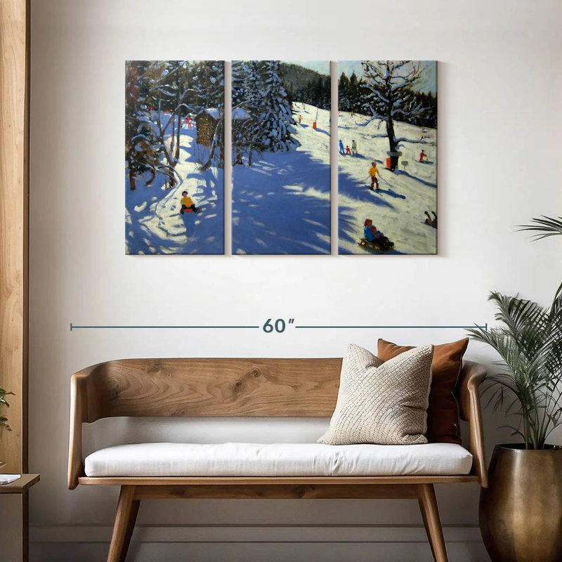Sireci Mountain Hut Morzine, 28" H x 45" W