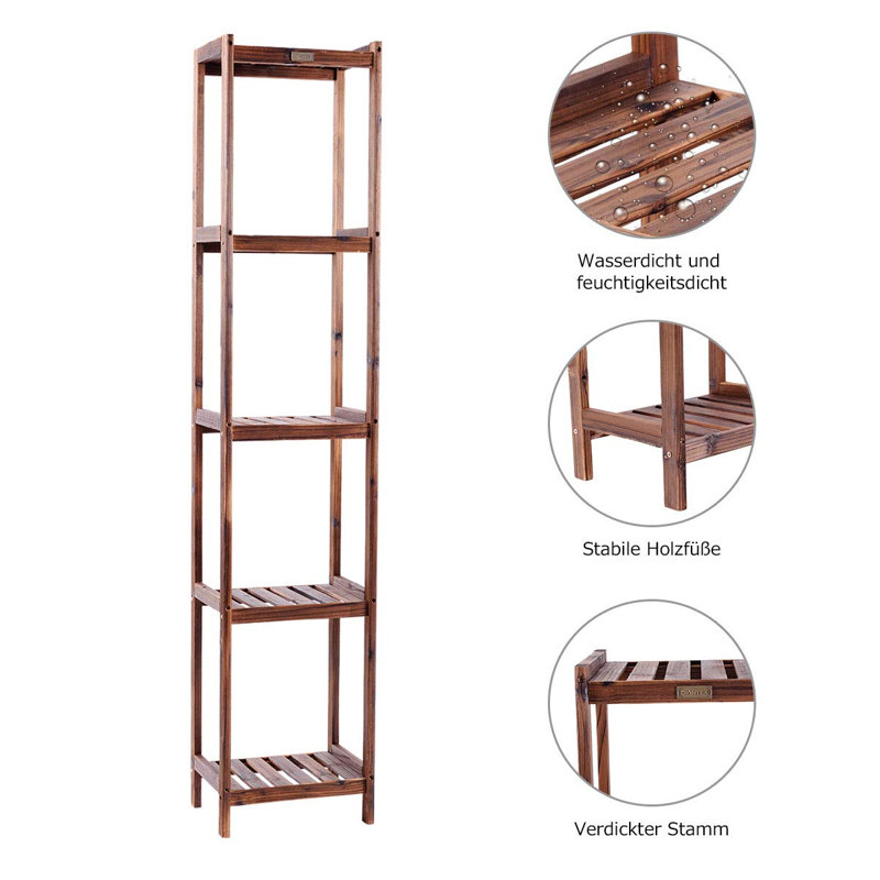 Wood Plant Stand