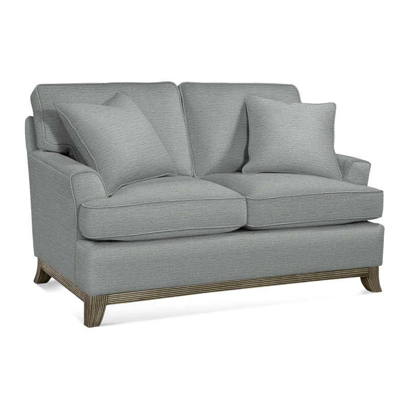 Oaks Way Loveseat, Stone Hearth Finish, Brown Geometric, 0456-33