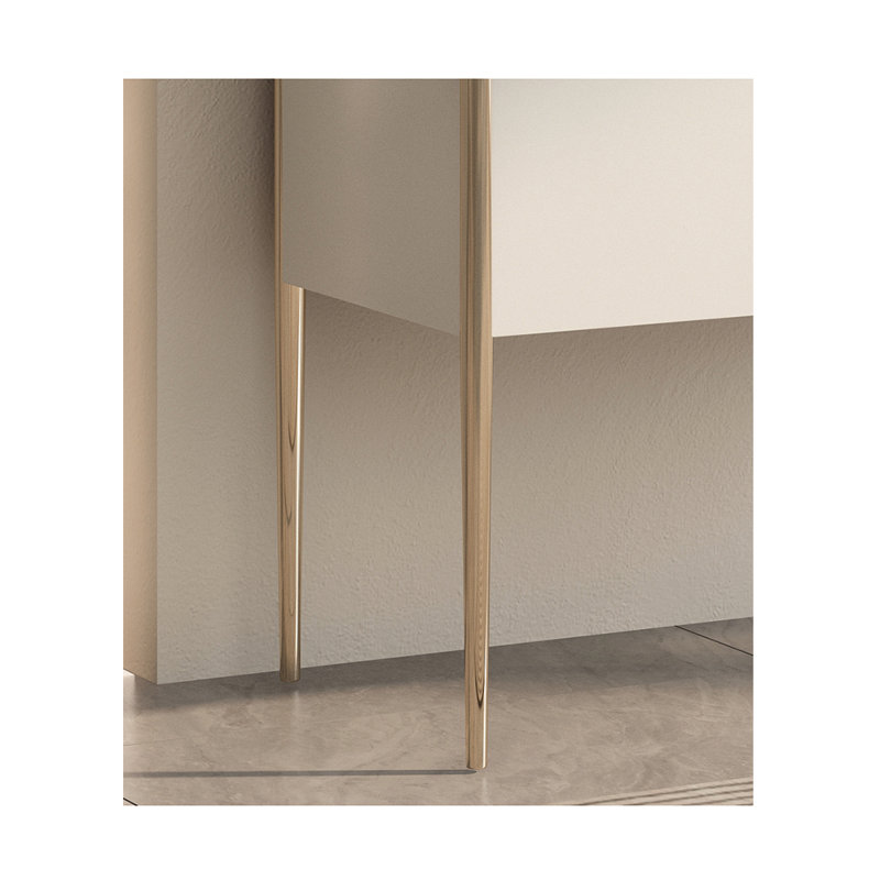 Modern Minimalist Style Accent Cabinet, 51.2" H x 47.2" W x 15.7" D 