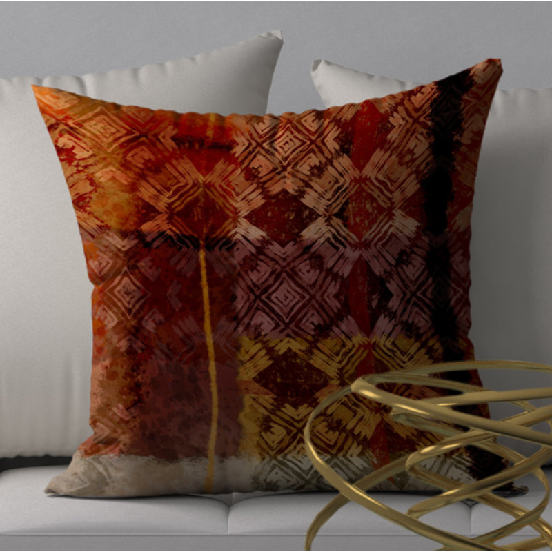Housse de coussin carrée/insert, 24 po x 24 po