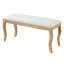 Ensemble de table de salle à manger 6 pièces avec banc et chaises capitonnées-1302386531-1302386532
