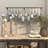 Kristen Metal Tibetan Inspired Decorative Cow Bells with 12 Bells on Jute Hanging Ropes and Rod-71797279