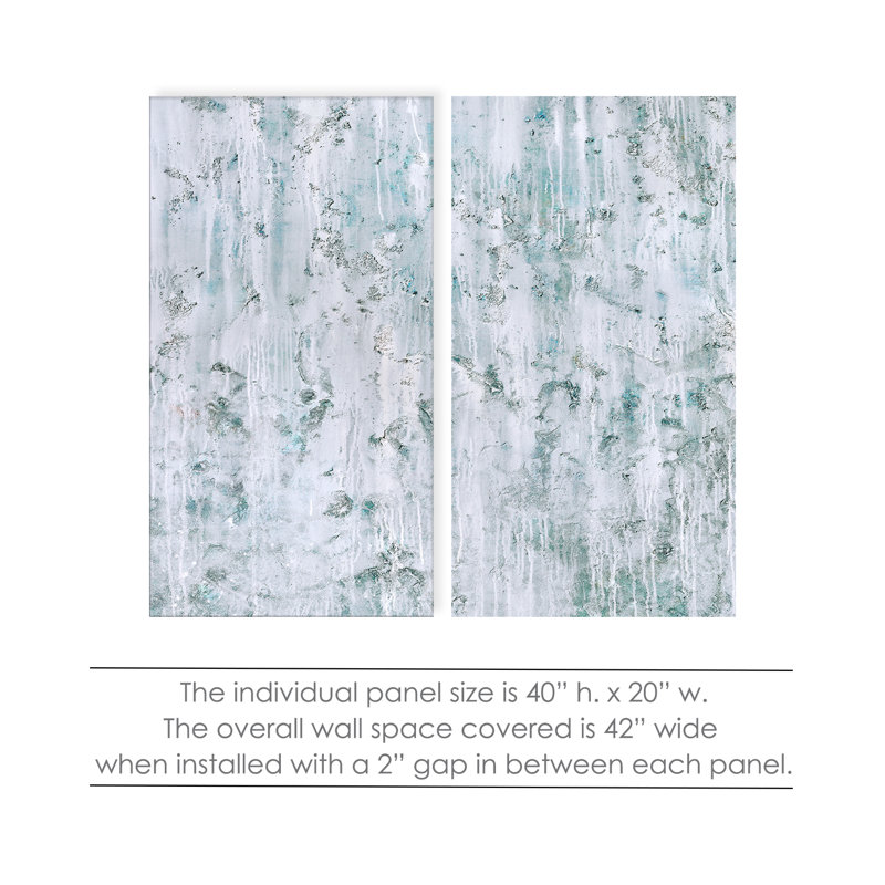 «Abstract», impression sur toile tendue 2 pièces